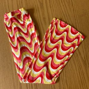 Colorful Hippie Flare Pants